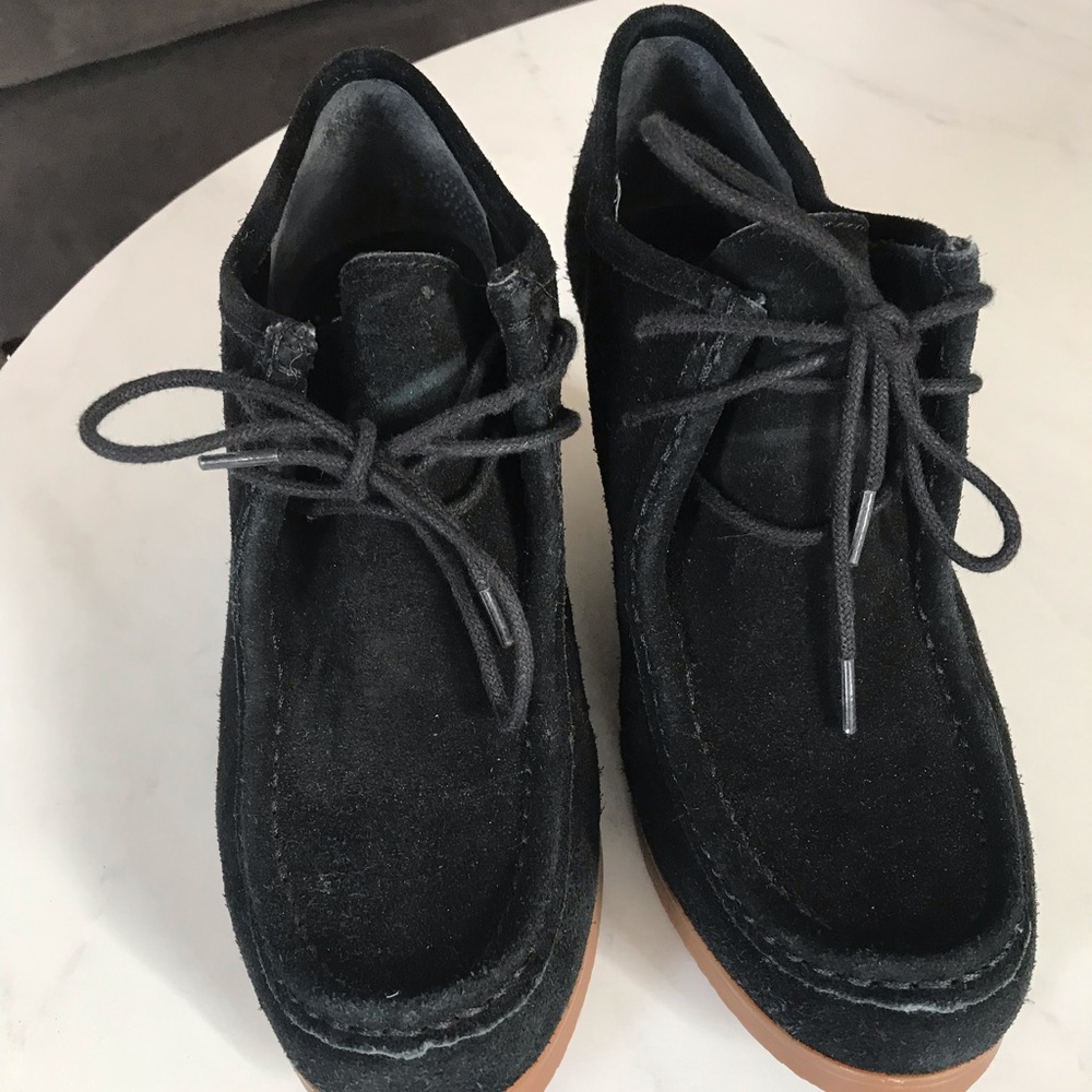 Lauren Ralph Lauren booties.